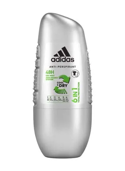 6-In-1 Anti-Perspirant Roll-On Deodorant 50ml - JB-Dr87vg